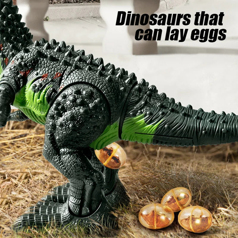 Jongens Afstandsbedienings Dinosaurus Speelgoed | Lopend, Geluid Simulatie RC Model, Licht en Spray | Educatief Speelgoed Voor Kinderen vanaf 3 Jaar Verjaardag Cadeau