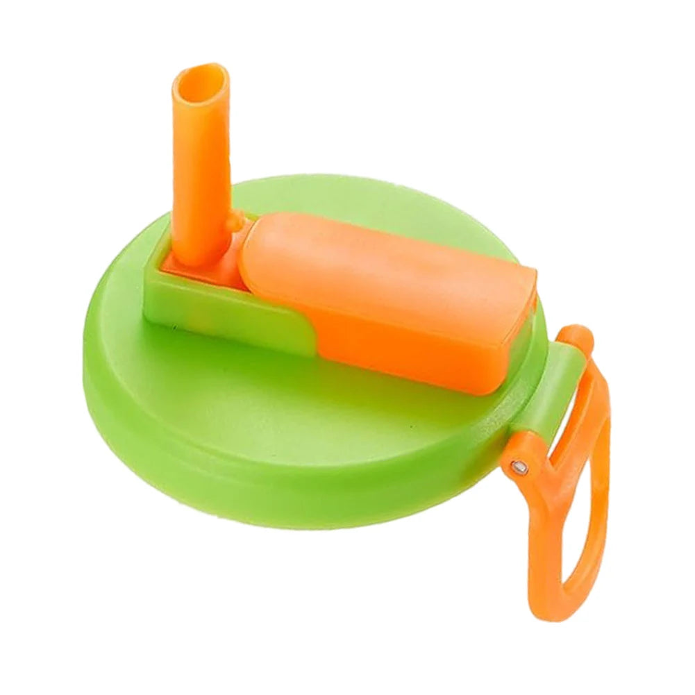 Hervulbare Frisdrankdop met Rietje | Handige Deksel voor Blikjes