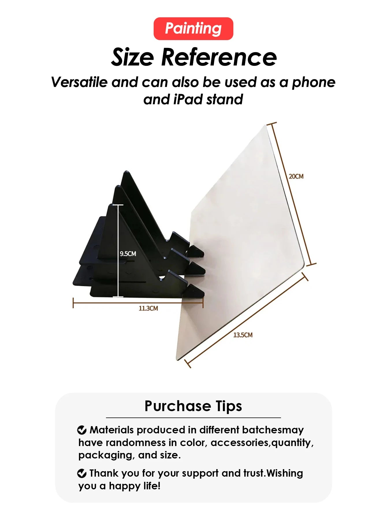 Projectie Tekenbord met Kopieerfunctie | Montessori Schilder- & Tekenset met Reflectie en Dimbare Houder