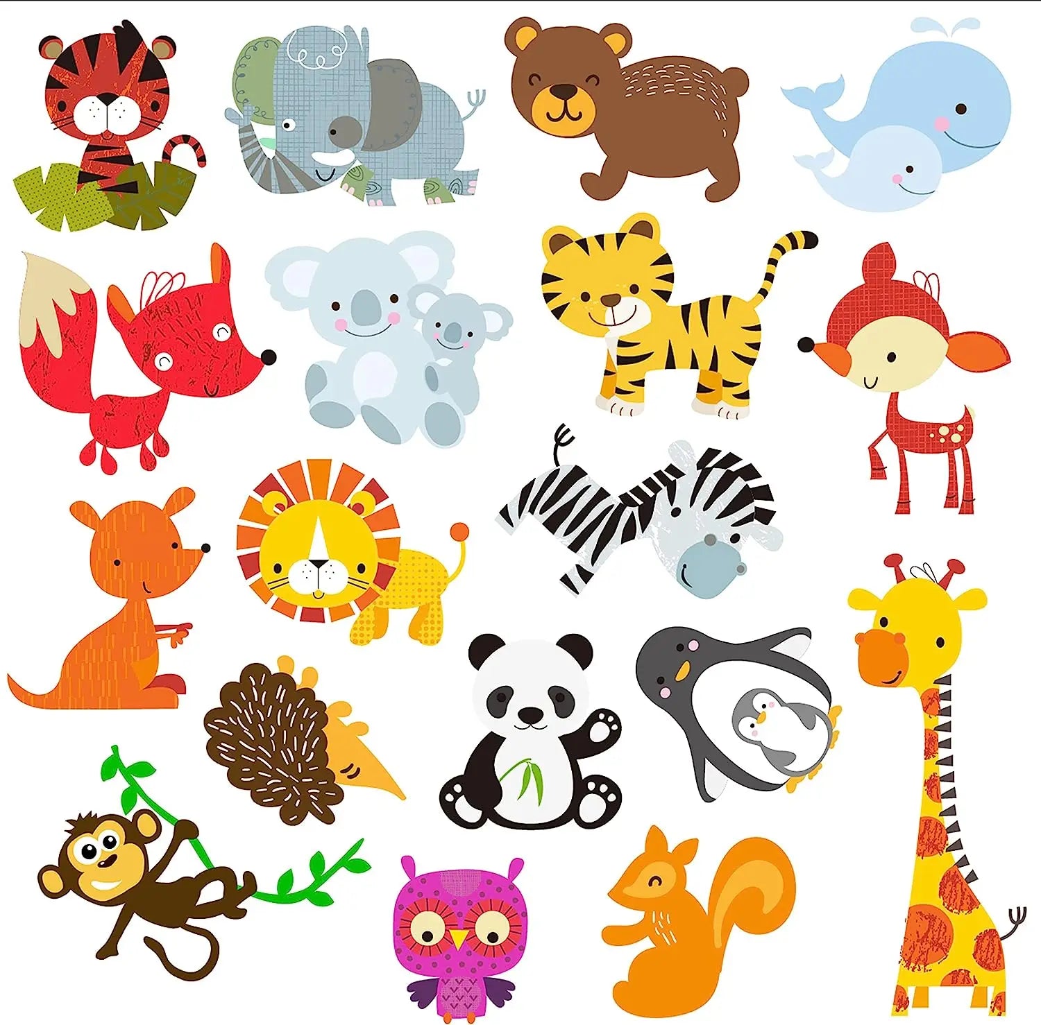 EVA Badpuzzel Dierenstickers | Educatief & Leuk Bad Speelgoed