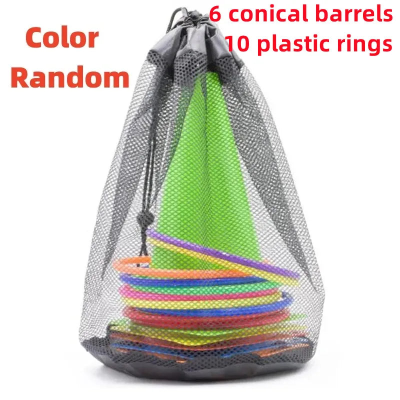 Ouder-Kind Ring Gooi Spel - Buiten Sportspel voor Balans en Coördinatie