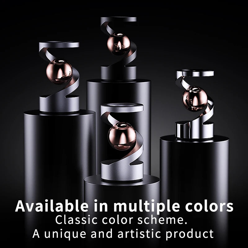 Metalen Zwevende Gyroscoop | Visueel Decompressiespeelgoed, Cadeau voor Volwassenen & Kinderen