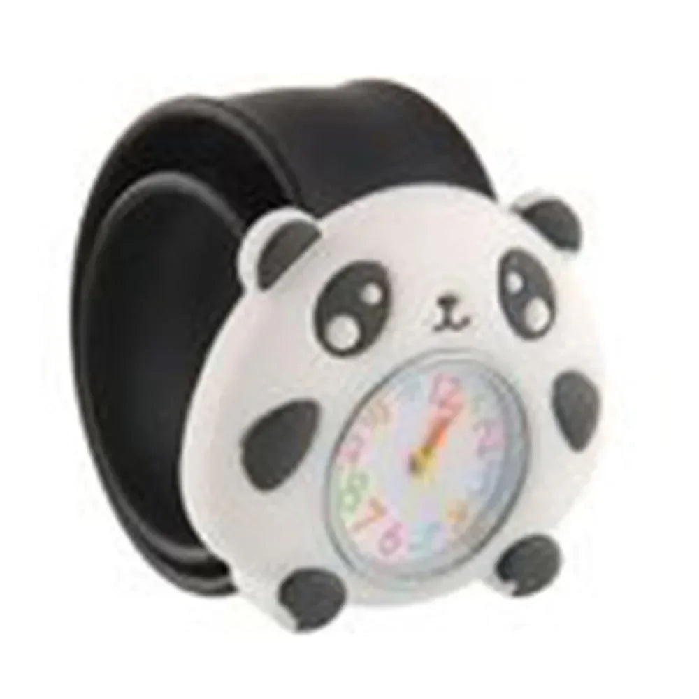 Cartoon Dieren Kinderhorloge | Schattige Fruit Siliconen Klaphorloge, Kwartshorloge, Cadeau voor Jongens & Meisjes