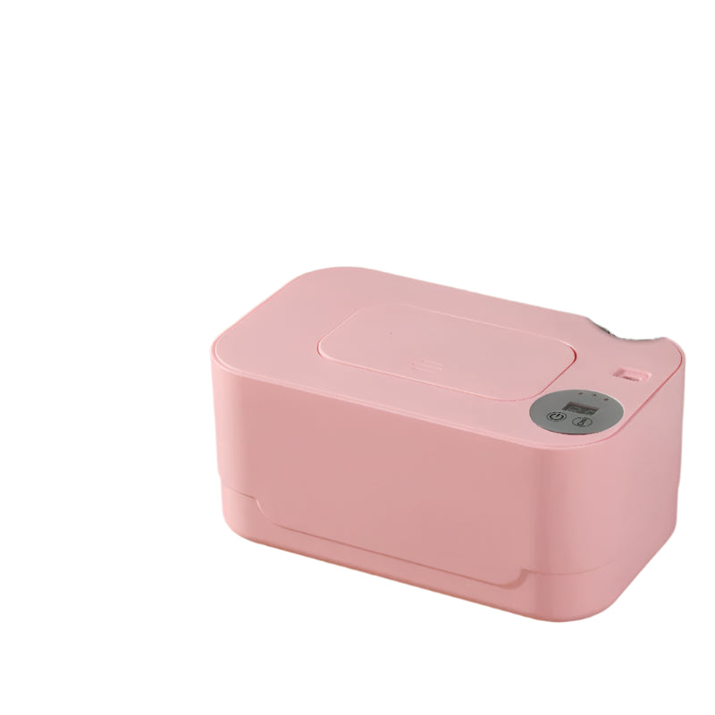 Babydoekjes Verwarmer met LED | USB Oplaadbare Doekjesbox voor Thuis & Auto