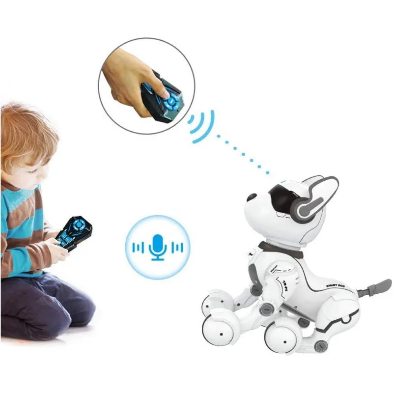 Programmeerbare Interactieve Robot Hond | Met Afstandsbediening & Spraakbesturing