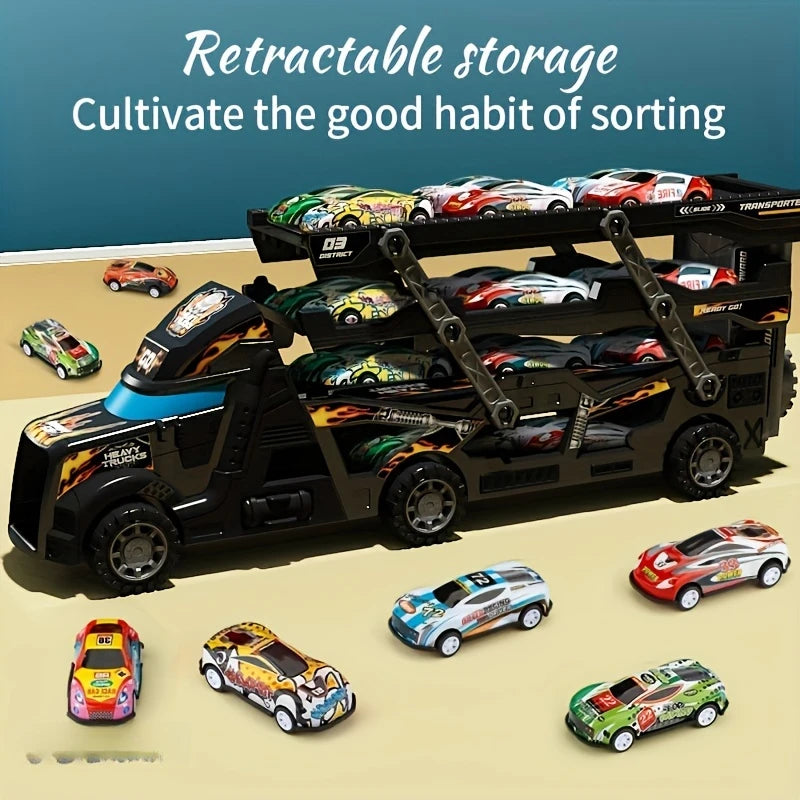 Politie Speelgoedauto Set | Inclusief 6 auto's – Halloween & kerstcadeau