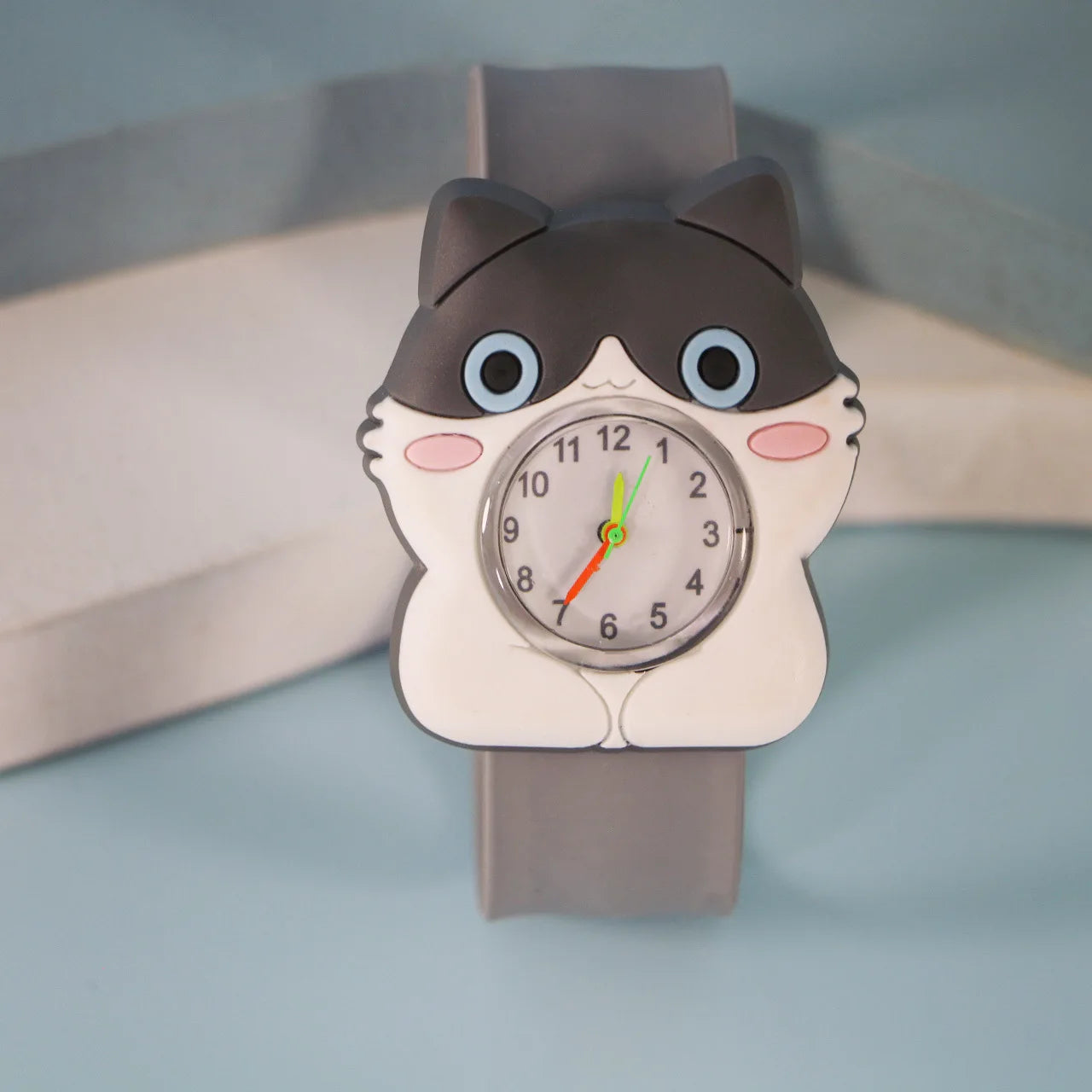 3D Cartoon Kinderhorloge | Anime Polshorloge, Verjaardagscadeau voor Jongens & Meisjes, Educatief Speelgoed