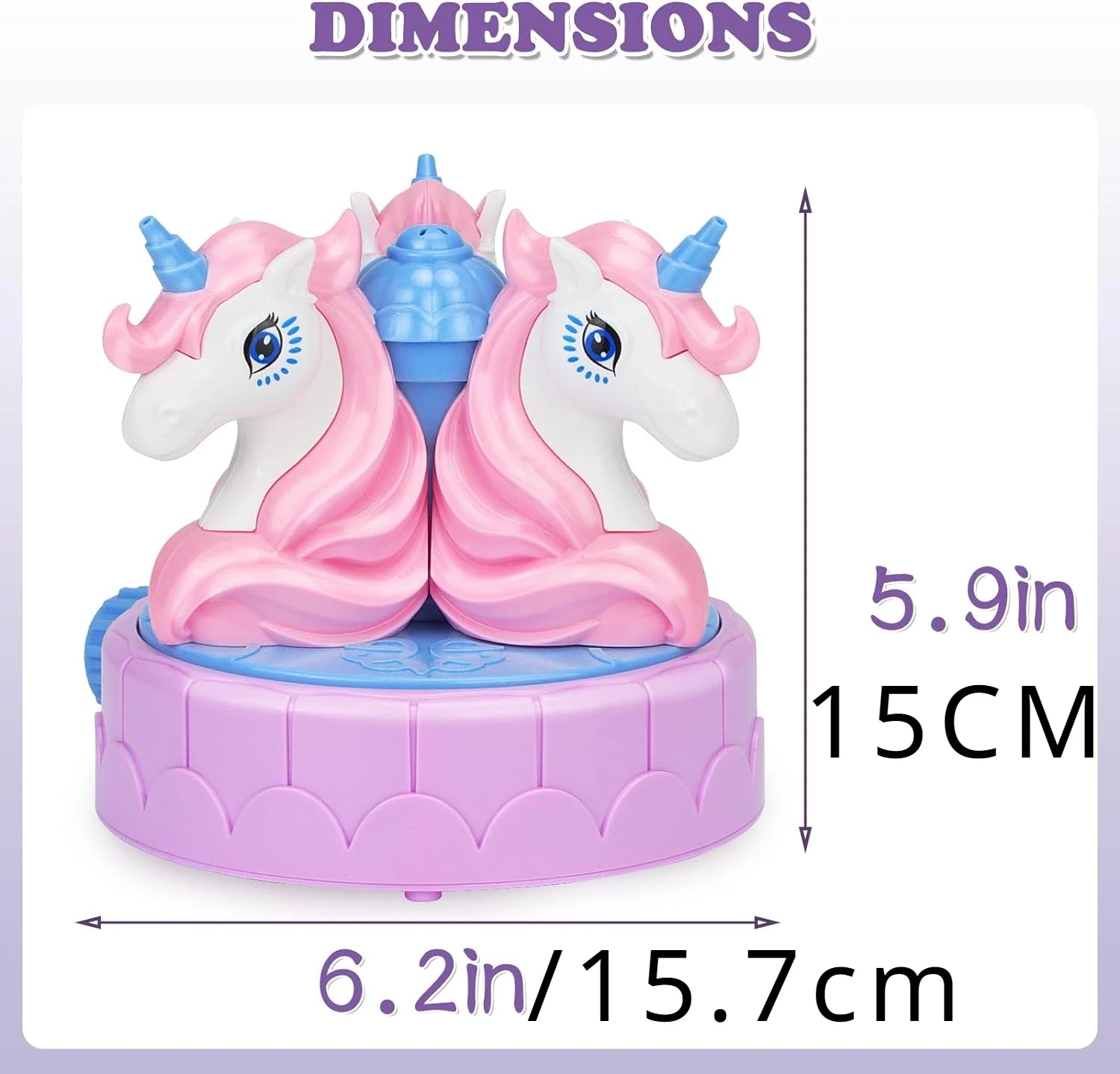 Eenhoorn Watersproeier | Draaiende Tuinsproeier voor Kinderen