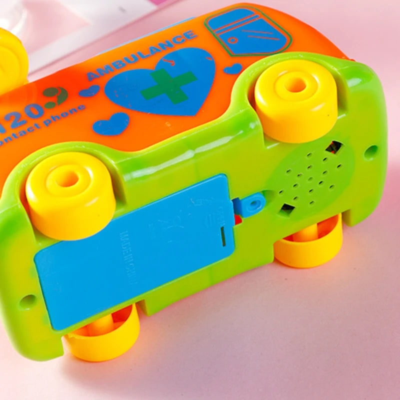 Educatief Speeltelefoon Speelgoed | Realistisch Telefoonset voor Kinderen 1+ Jaar, Kleuren Willekeurig