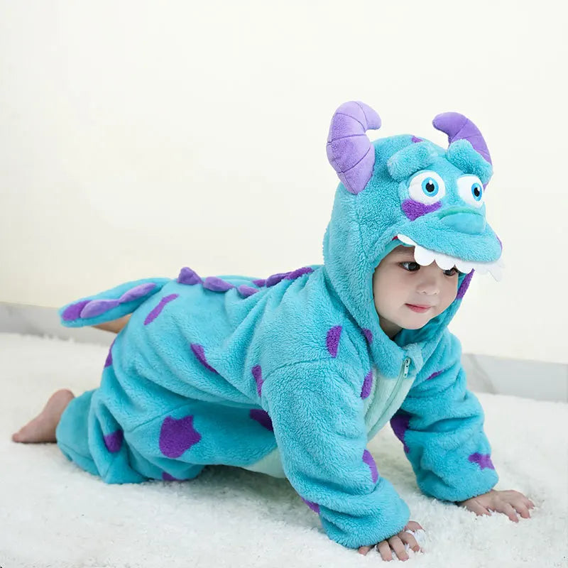 Schattige Monster Onesie voor Baby’s (0-3 jaar) | Zacht & Comfortabel