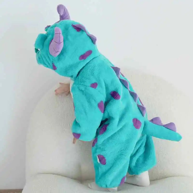 Schattige Monster Onesie voor Baby’s (0-3 jaar) | Zacht & Comfortabel