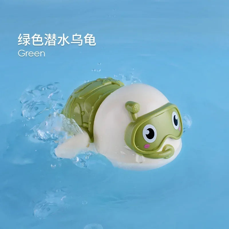 Schattige drijvende klokwerk water speeltjes | Grappig educatief kinderspeelgoed voor badkamer en douchebad voor kinderen