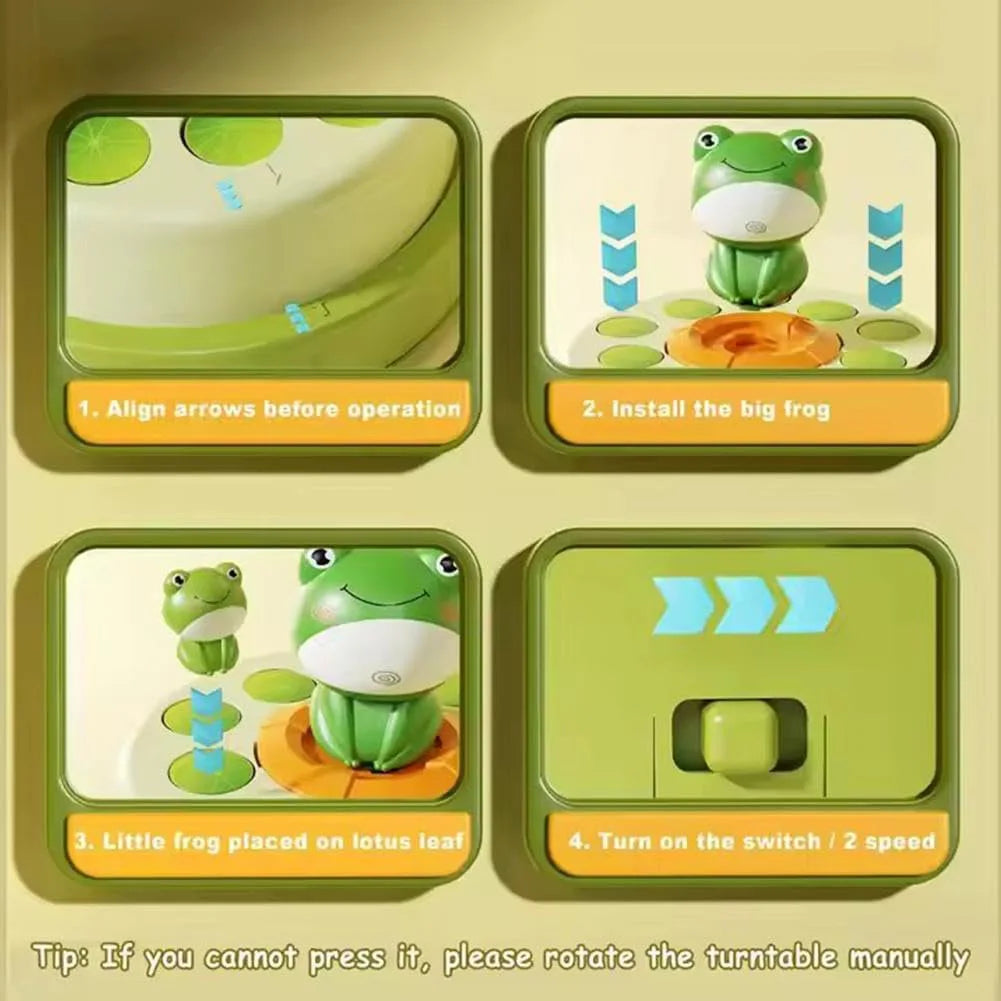 Springende Kikker Spel | Muzikaal Reactiespel met Pop-Up Kikkers