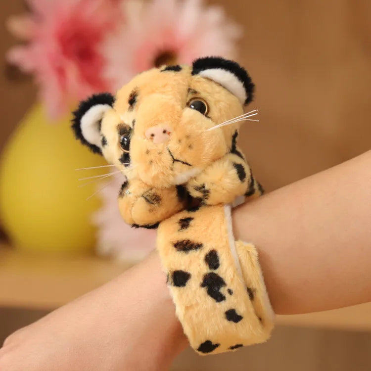 Knuffel Slap Armband Dieren | Pluche Knuffeldieren Slaparmbanden, Verjaardagscadeau voor Kinderen
