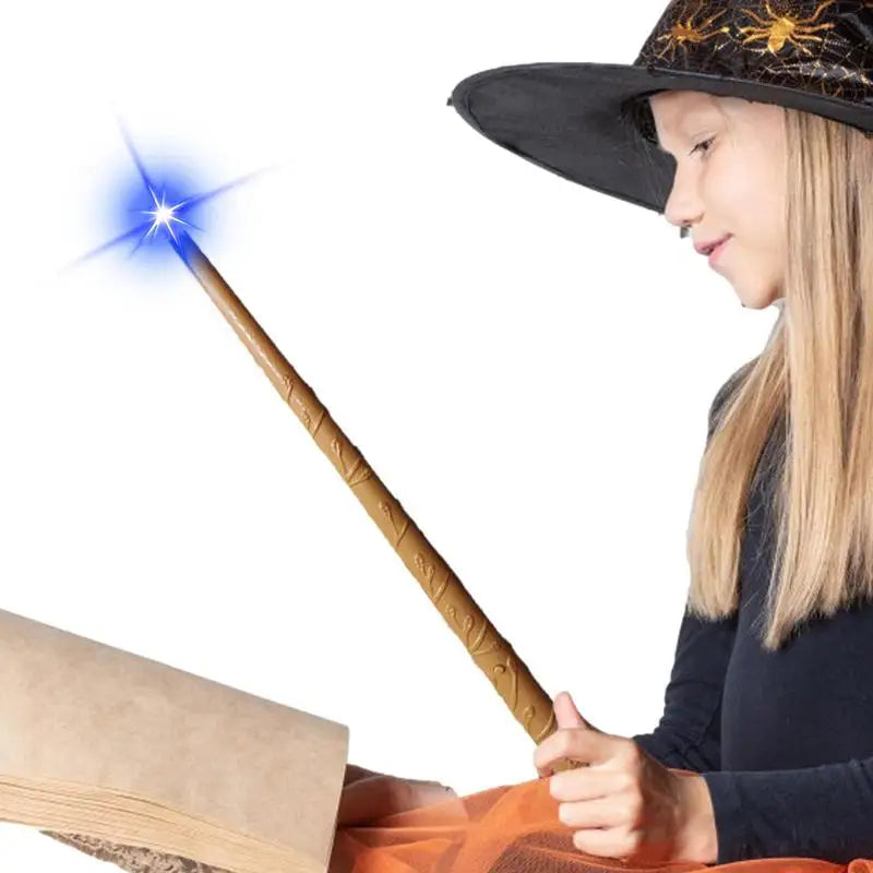 1 Stuk Lichtgevende Toverstok | Knipperende Magische Staf met Geluid, Kinderspeelgoed voor Feesten & Verkleden