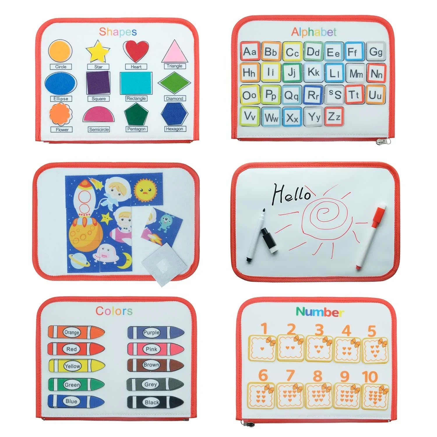 Educatief Montessori Busy Book | Leerzaam en Speels Activiteitenboek