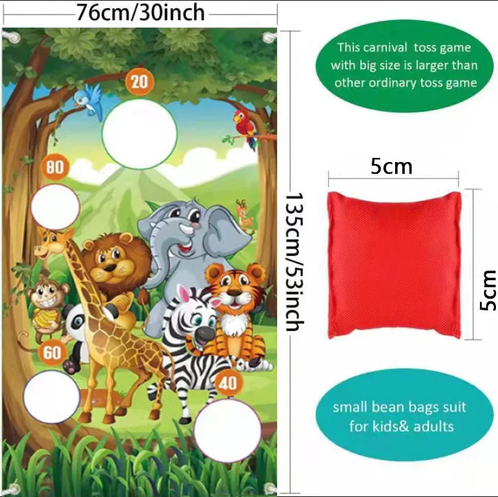 Leuke Bean Bag Gooi Spel - Veilig Gooi Speelgoed voor Kinderen en Volwassenen, Buiten Feestspelletjes