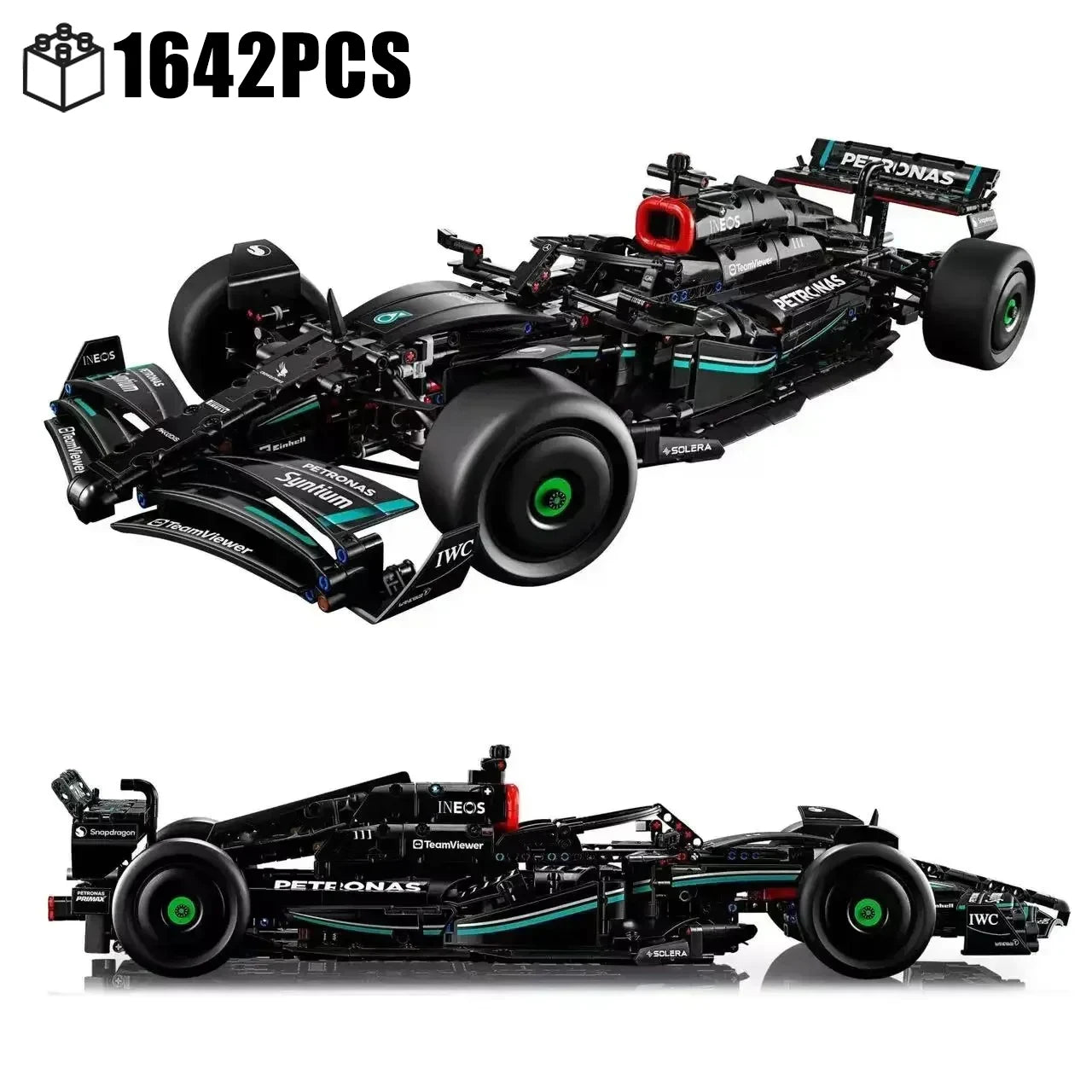 Technisch F1 W14 Raceauto Model | Snelheidswagen Bouwstenen, MOC Bricks Kinderen Cadeau