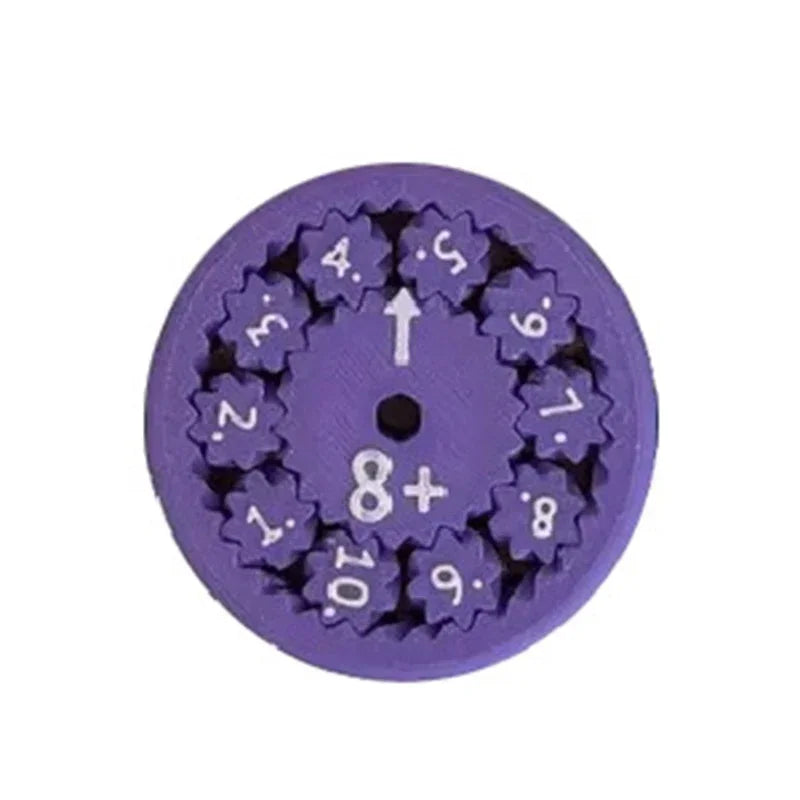 3D Geprinte Rekenspel Fidget Spinners | Educatief Draai Speelgoed voor Wiskunde