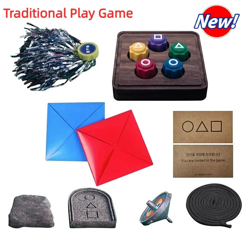 Traditioneel Gonggi Jack Stone Set | Hand-Oog Coördinatie Training, Bordspel & Partyspel
