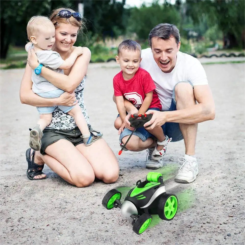 RC Stuntauto - 360° Draaibare Raceauto | Flip & Roll Stuntauto Speelgoed voor Kinderen