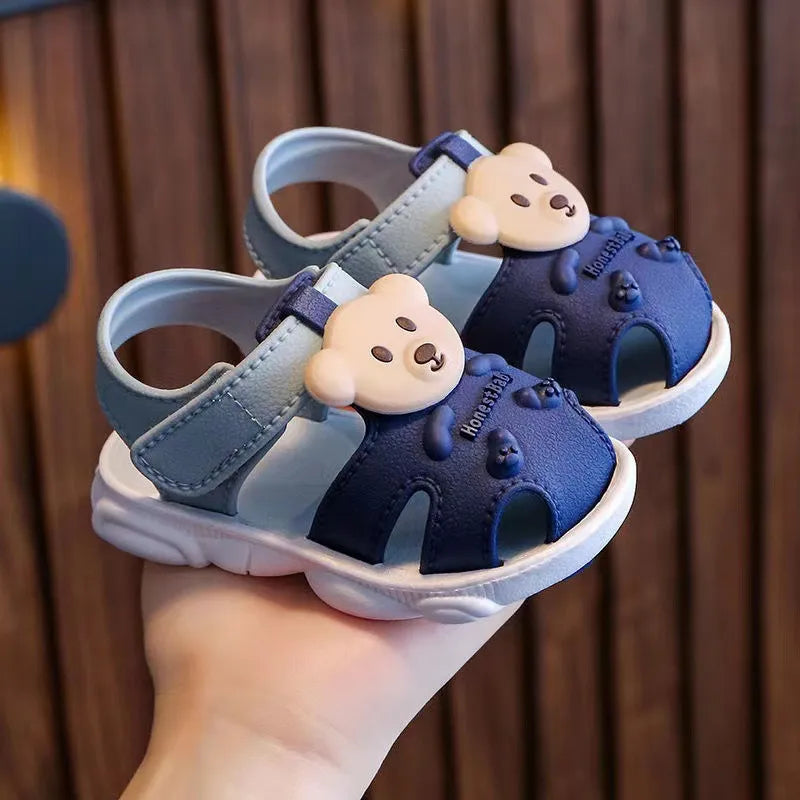 Ademende Bear Sandalen voor Baby en Peuters