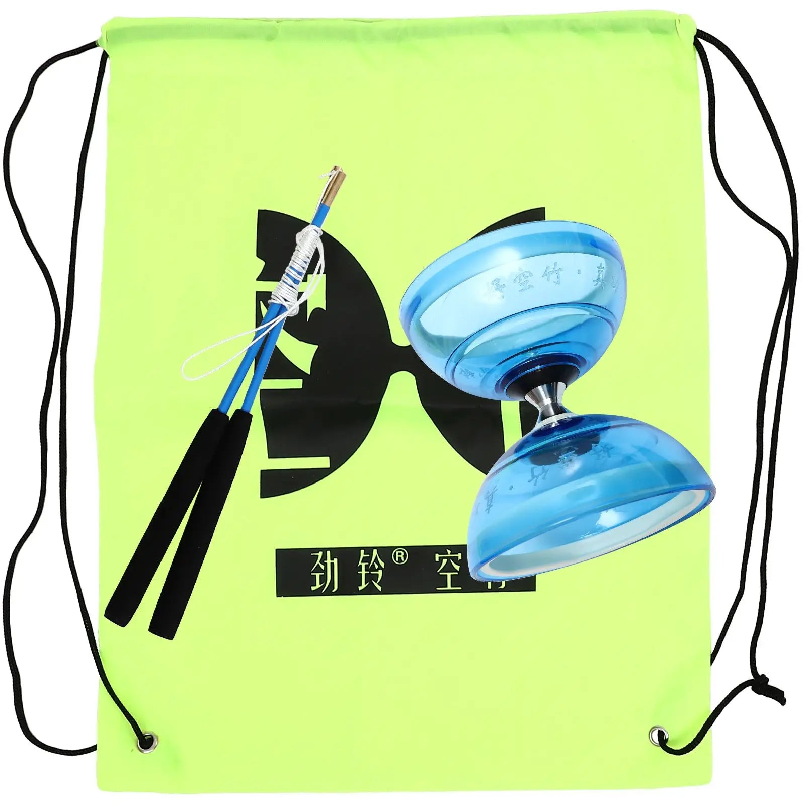 Professionele Diabolo | Chinees Jongleerspeelgoed voor Kinderen en Volwassenen, TPU Fitness Set