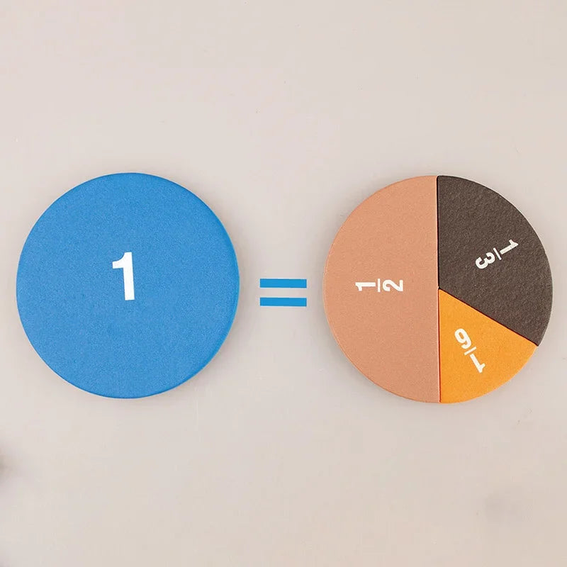 Montessori wiskunde leer set 51 stukken - STEM educatief hulpmiddel van EVA voor kinderen