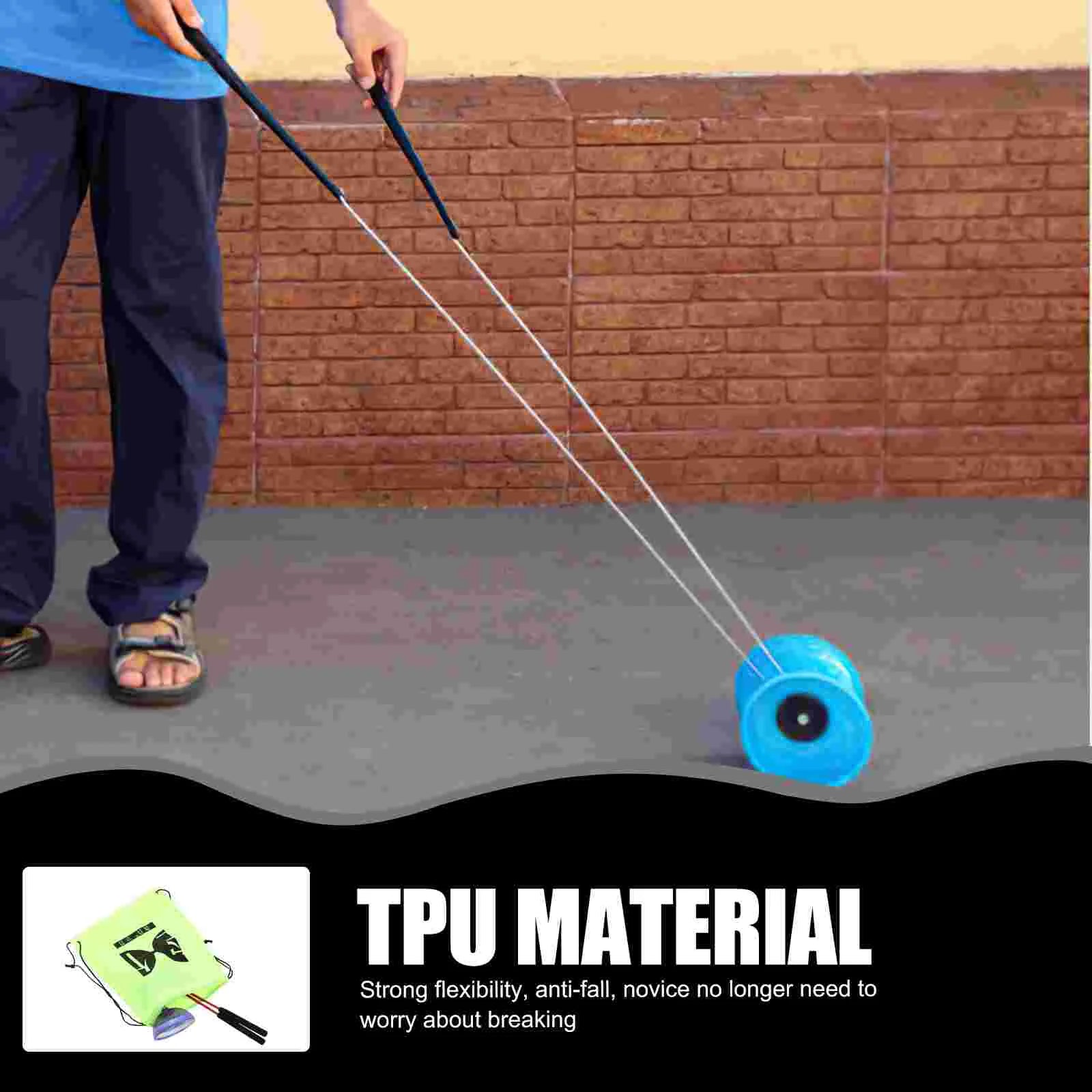 Professionele Diabolo | Chinees Jongleerspeelgoed voor Kinderen en Volwassenen, TPU Fitness Set