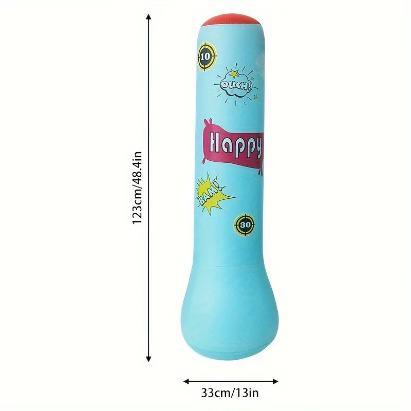 Opblaasbare Bokszak - Veerkrachtige Bokszak voor Kinderen | Perfect Cadeau Voor Actief Spelen