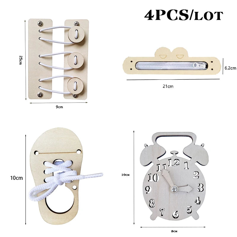 DIY Busy Board Accessoires | Montessori Onderwijs- & Leerspeelgoed