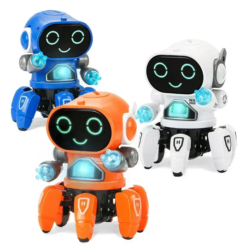 Glow Muziek Robot Speelgoed | LED Dansrobot met Geluid | Baby & Kinderen Educatief Speelgoed | Verjaardagscadeau
