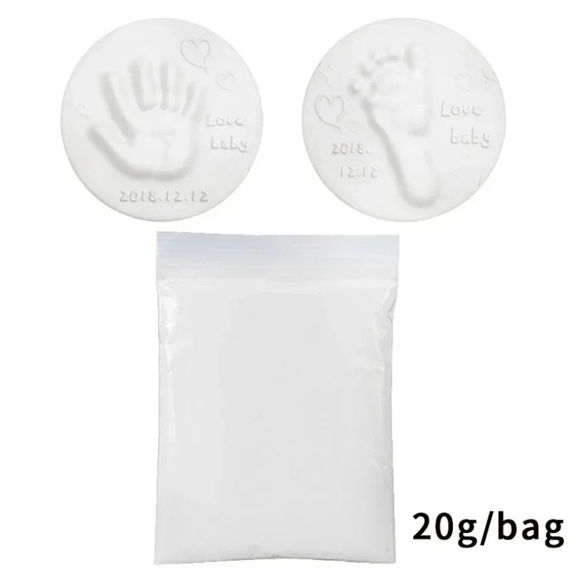 Baby Hand- & Voetafdruk Klei Kit | Luchtdrogend | DIY Baby Herinnering & Cadeau