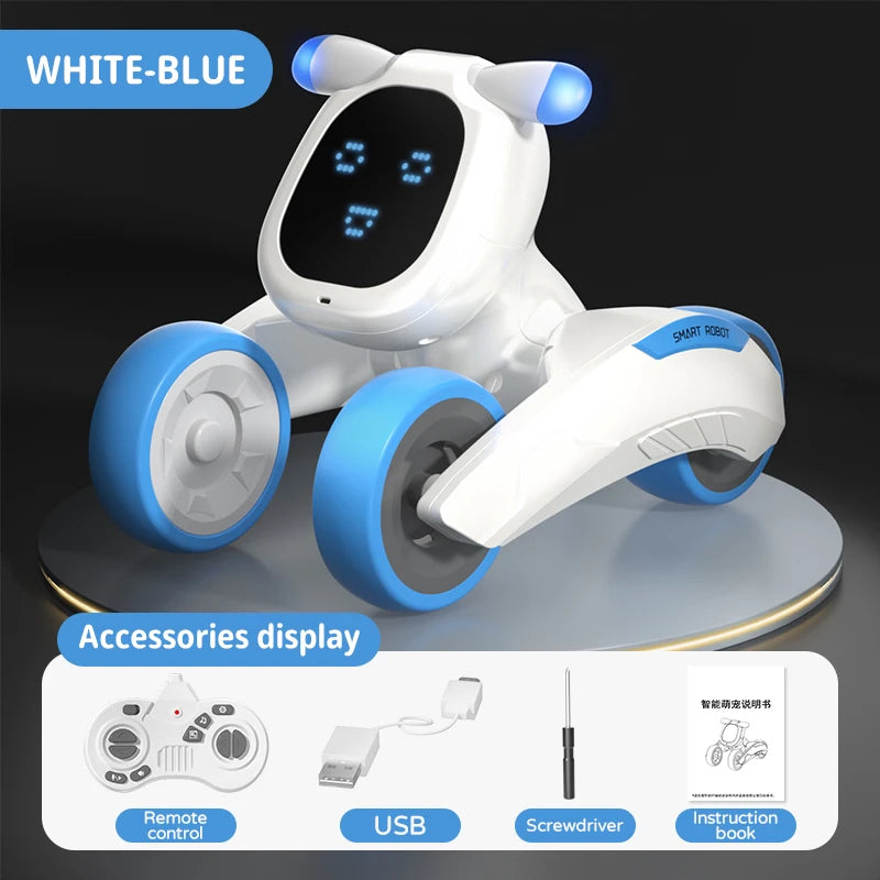 Slimme Praat- en Dansrobot Puppy | 2.4Ghz interactieve robot hond met spraakbesturing – Educatief kinderspeelgoed
