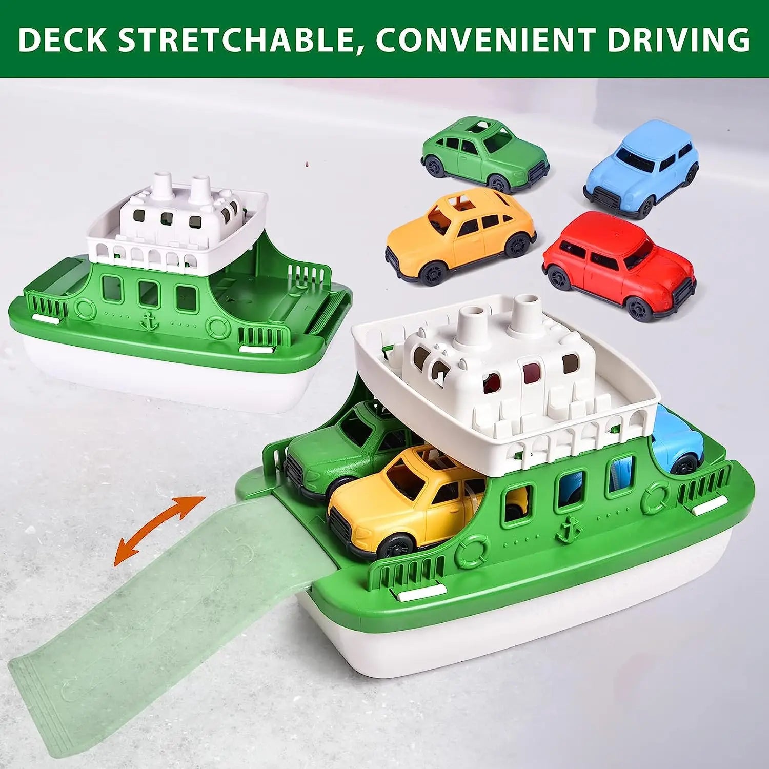 Mini Doucheboot Speelgoed – Drijvende Sprinklerauto voor Babybad, Zwembad & Strand | Leuk Waterspeelgoed Cadeau voor Kinderen