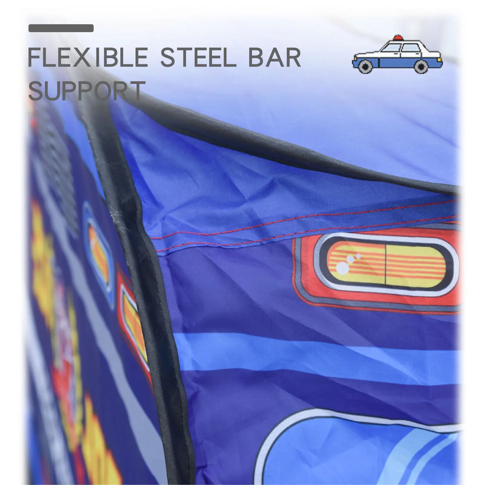 Opvouwbare Kindertent - Auto- en Prinsessenstijl Spelhuis Voor Binnen