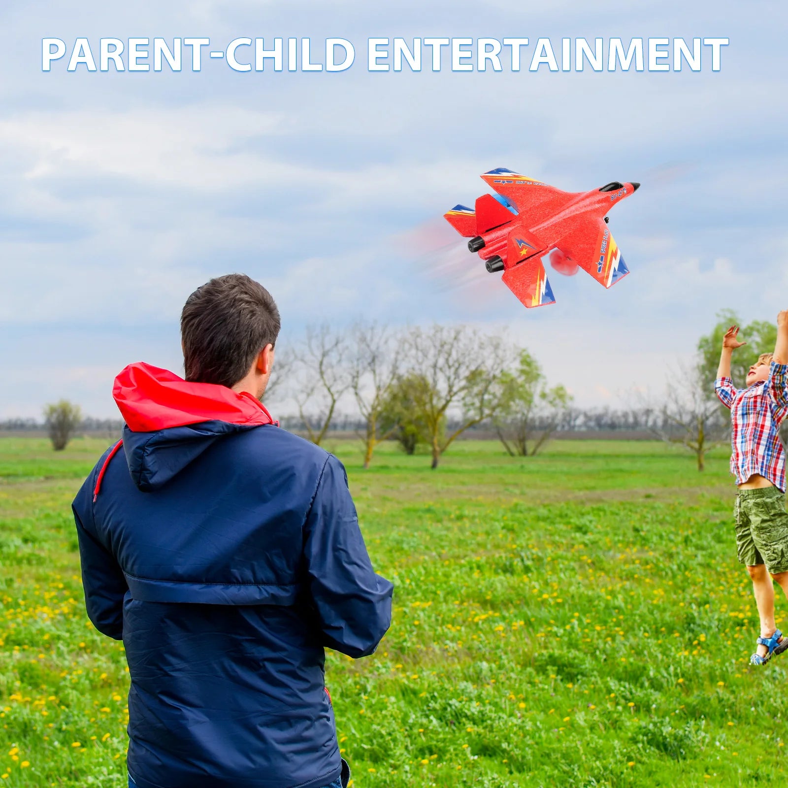 Radiografisch Bestuurbare Helikopter | 2.4G Schuimvliegtuig EPP RC Verticale Vliegtuig Speelgoed voor Kinderen Cadeau