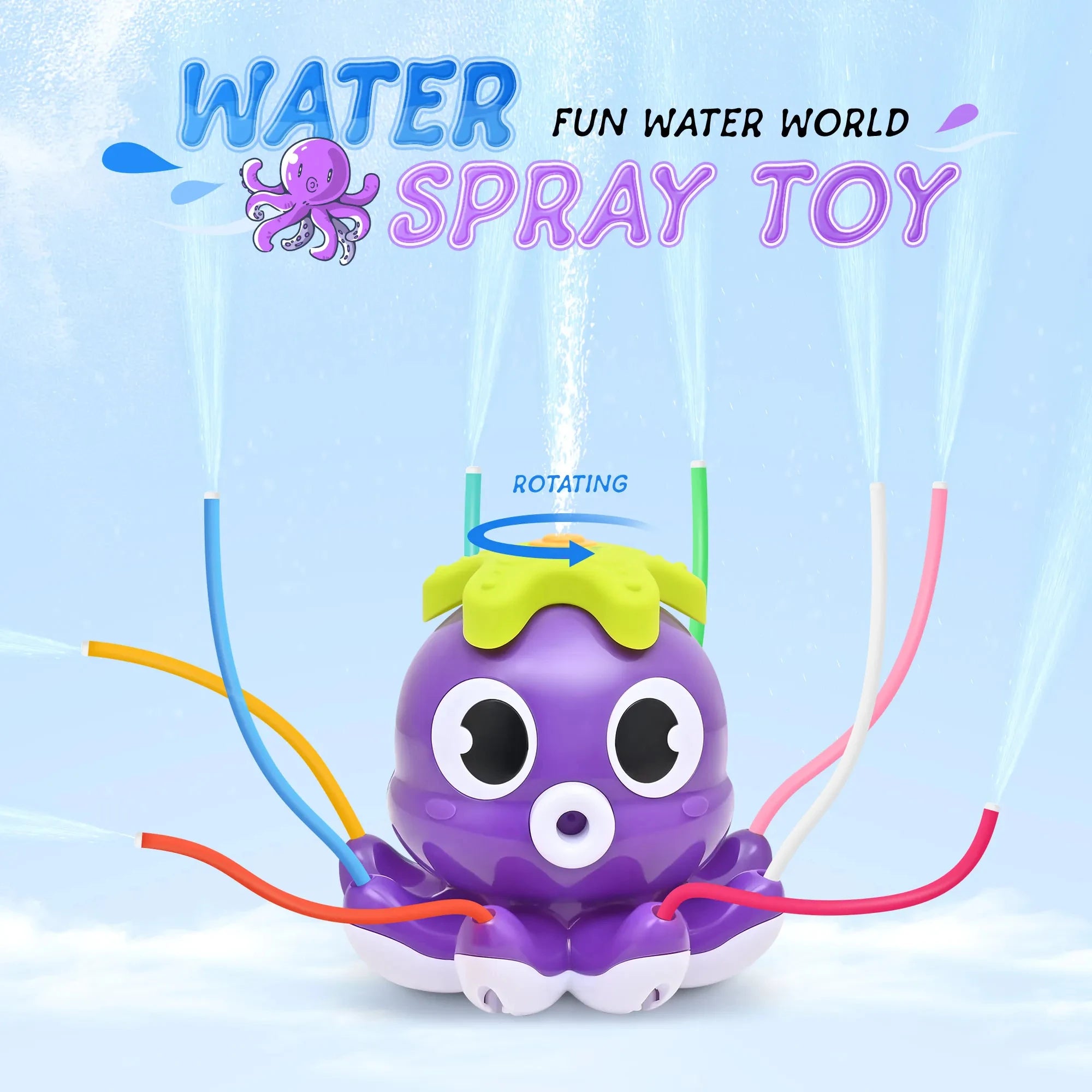 Octopus Watersproeier – Spetterend Zomerspeelgoed voor Kinderen