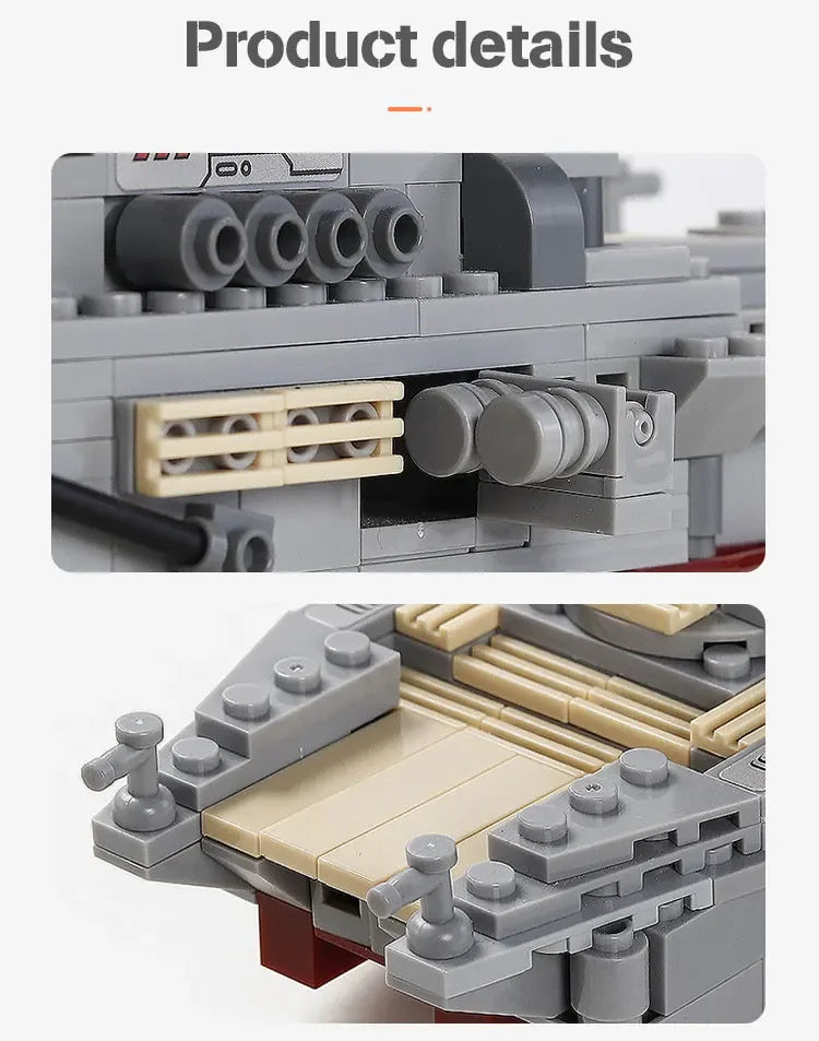 Marineoorlogschip Bouwstenen | Legermodel met Boot, Vliegtuig en Oorlogsschepen voor Jongens