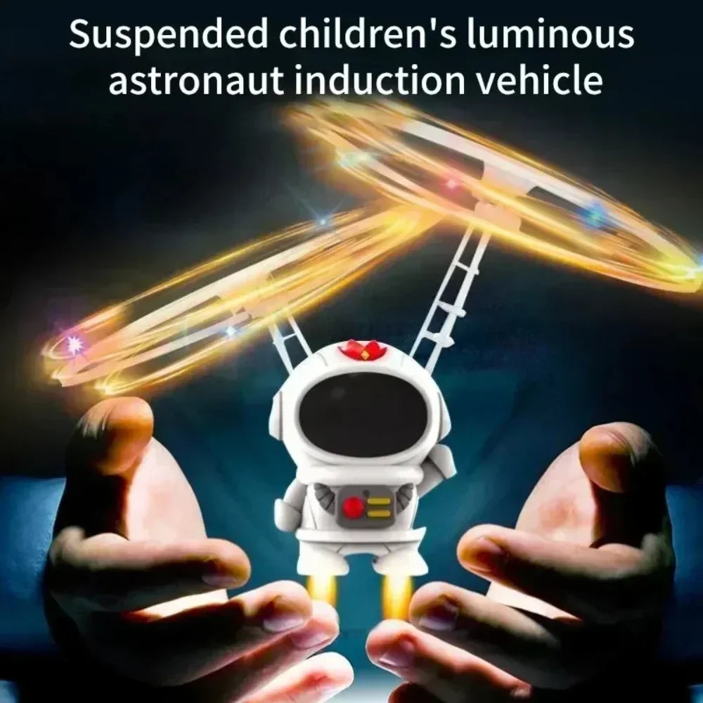 Zwevende Lichtegevende Vliegende Robot Astronaut Speelgoed | Handbestuurde Drone met Lampjes | Interactief Buitenspeelgoed voor Kinderen Cadeau