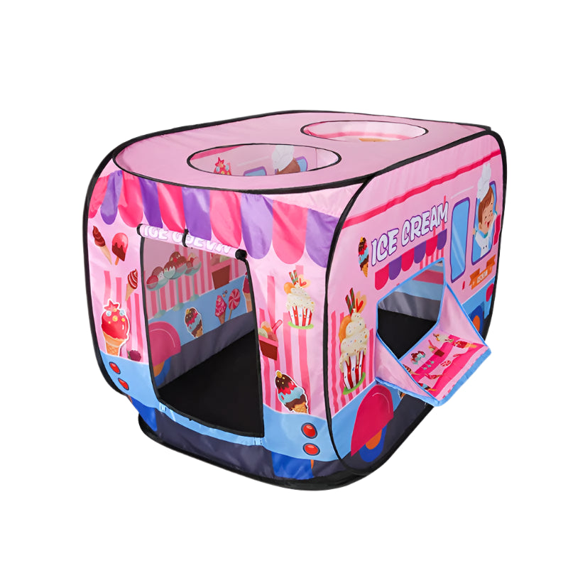Kindertent IJscowagen | Interactief Speelhuis voor Binnen & Buiten
