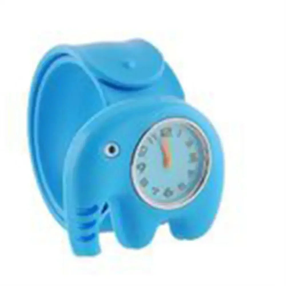 Cartoon Dieren Kinderhorloge | Schattige Fruit Siliconen Klaphorloge, Kwartshorloge, Cadeau voor Jongens & Meisjes