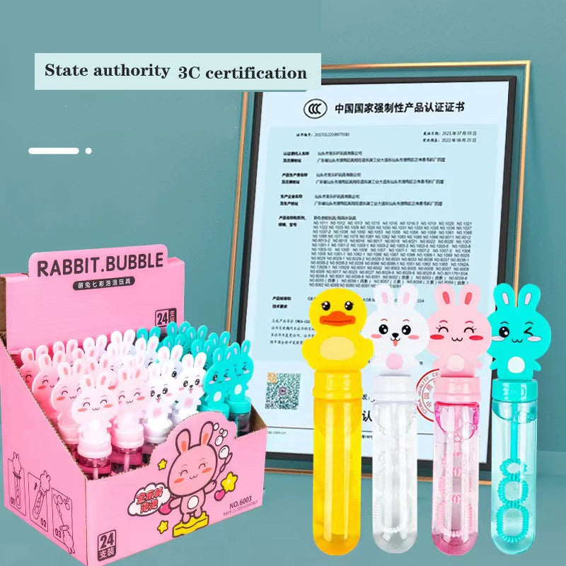 Mini Dinosaurus & Konijn Bubble Stick | Interactief Buitenspeelgoed