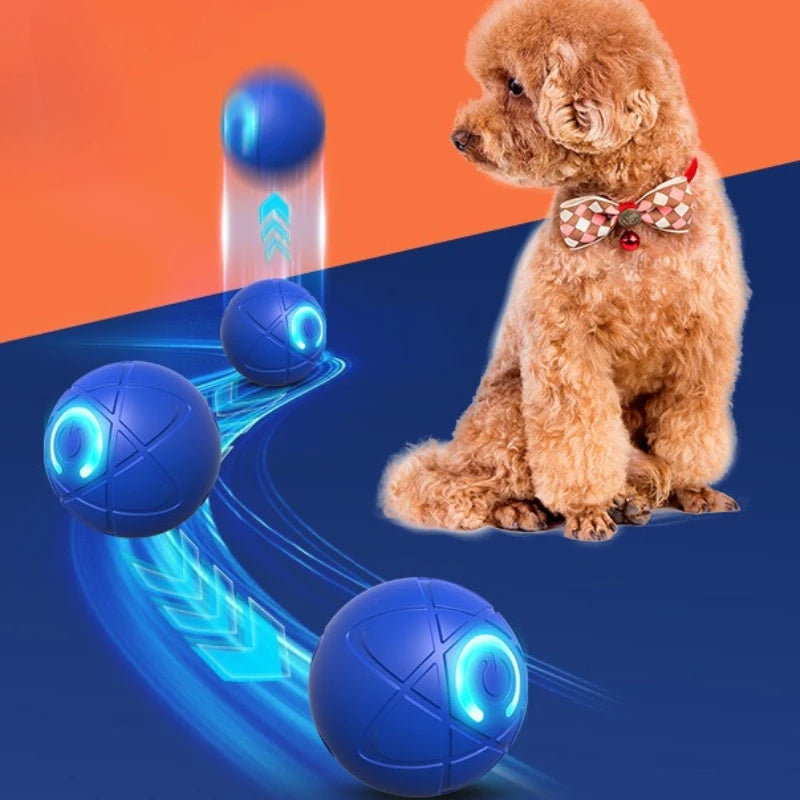 Interactieve Speelbal voor Honden & Katten | Automatische Bewegende LED Bal