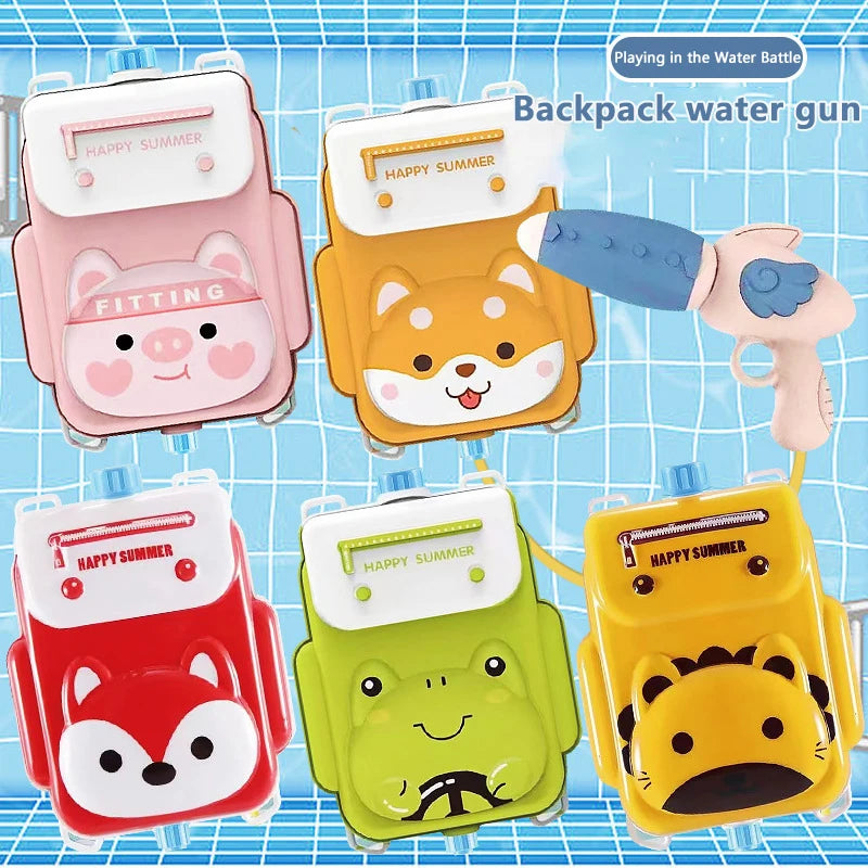 Waterpistool met Drukrugzak – Waterspeelgoed voor Baby’s & Kinderen | Strand- en Zomerspeelgoed