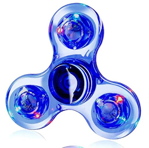 LED Oplichtende Fidget Spinner | Luminiserend Vingertop Speelgoed, Stressverlagend & Anti-angst, Feestartikelen voor Kinderen & Volwassenen