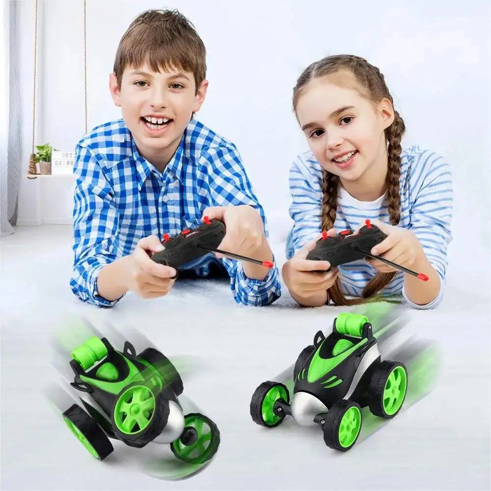 RC Stuntauto - 360° Draaibare Raceauto | Flip & Roll Stuntauto Speelgoed voor Kinderen