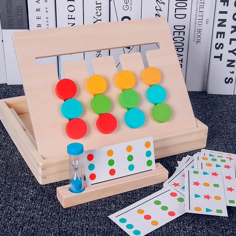 Educatief 4-Kleuren Puzzelspel voor Kinderen | Logisch Denken & Cognitieve Ontwikkeling