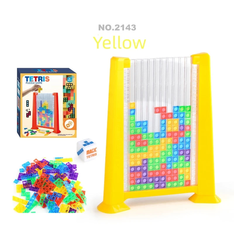 Tetris Bouwstenen Puzzel | Educatief Speelgoed | Bordspel