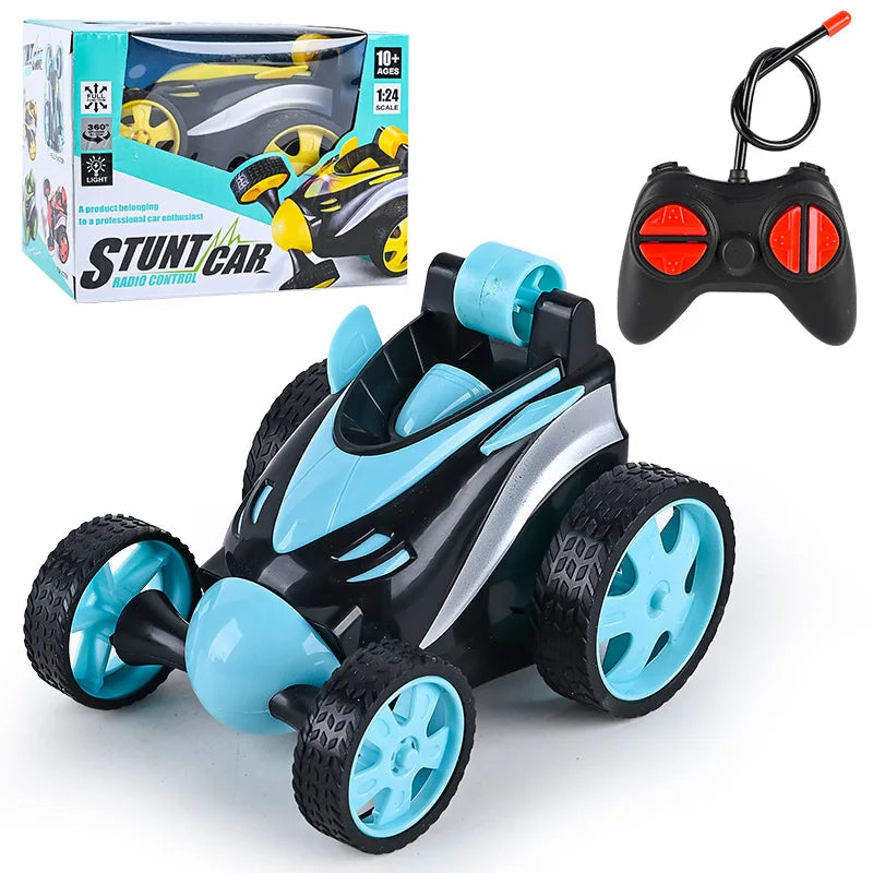 RC Stuntauto - 360° Draaibare Raceauto | Flip & Roll Stuntauto Speelgoed voor Kinderen